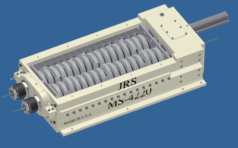 3D model of MS-4220 Shredder designed in Autodesk Inventor